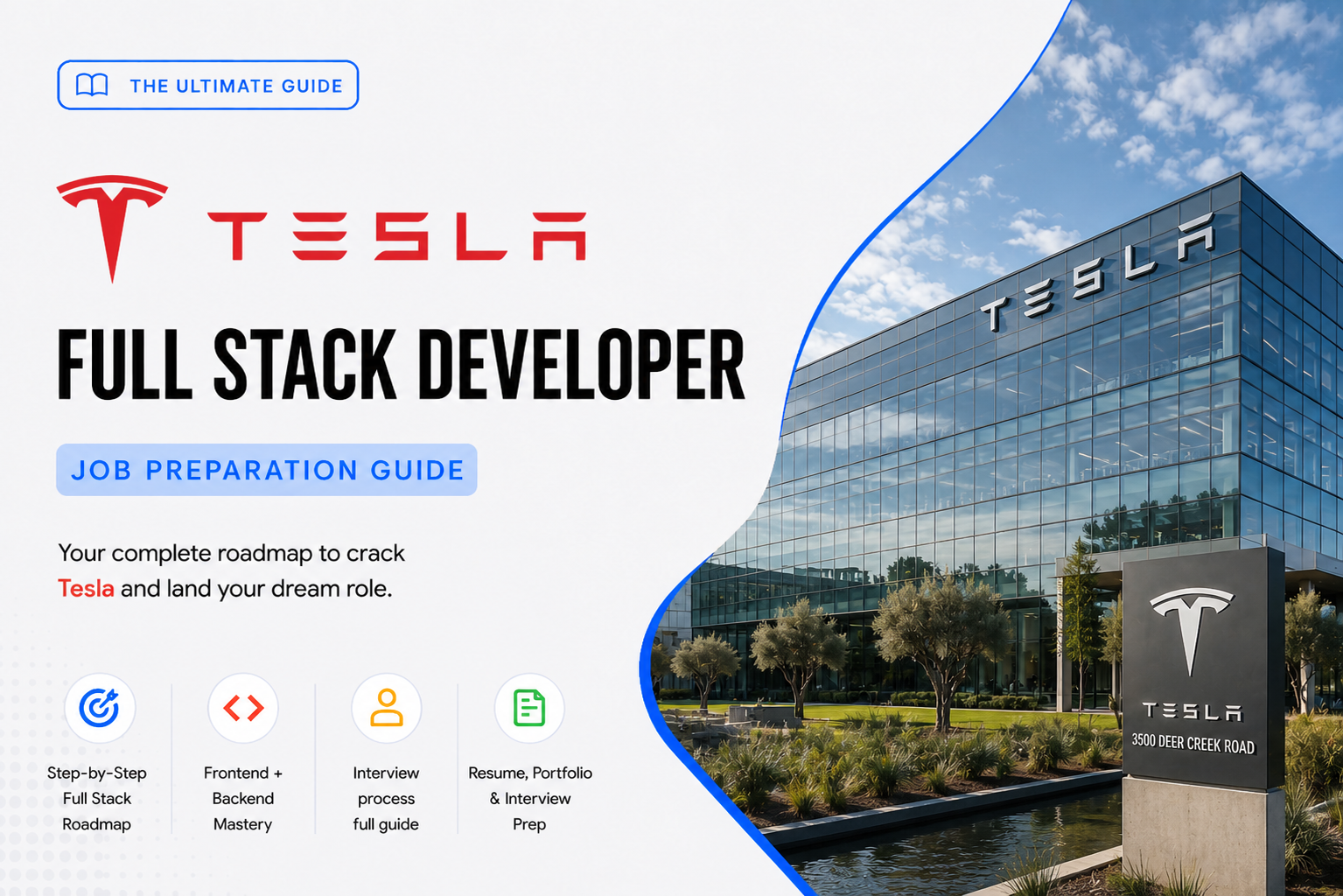 Tesla – Full Stack Developer Job Preparation Guide