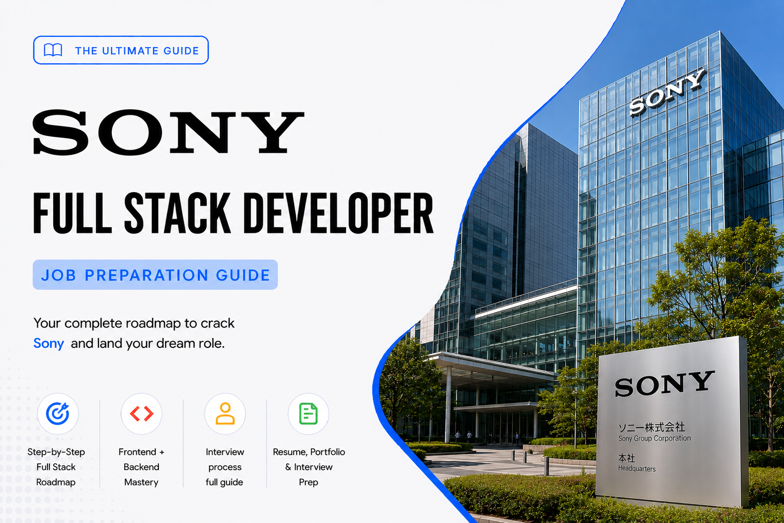 Sony – Full Stack Developer Job Preparation Guide